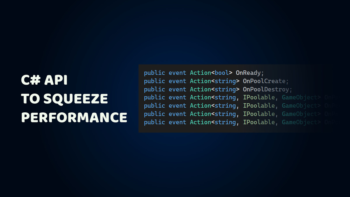 Deep Pool - Effortless ObjectPool Management For Unity