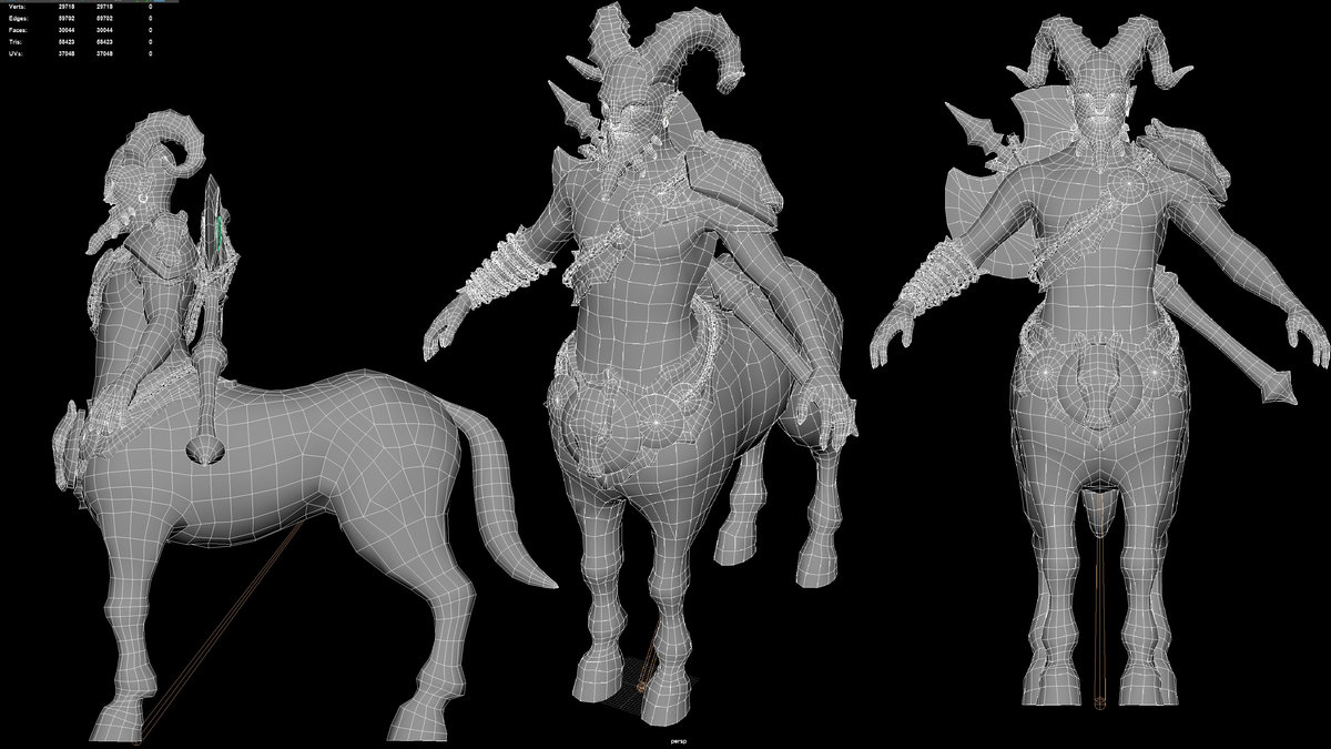 Barbarian centaur