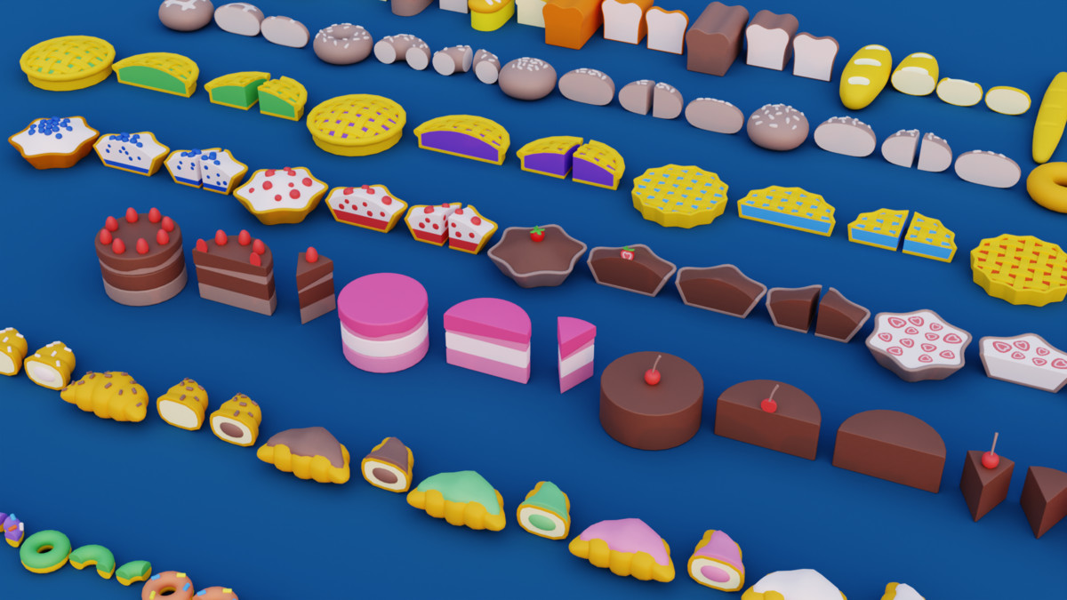 Cartoon Bakery & Pastry Pack