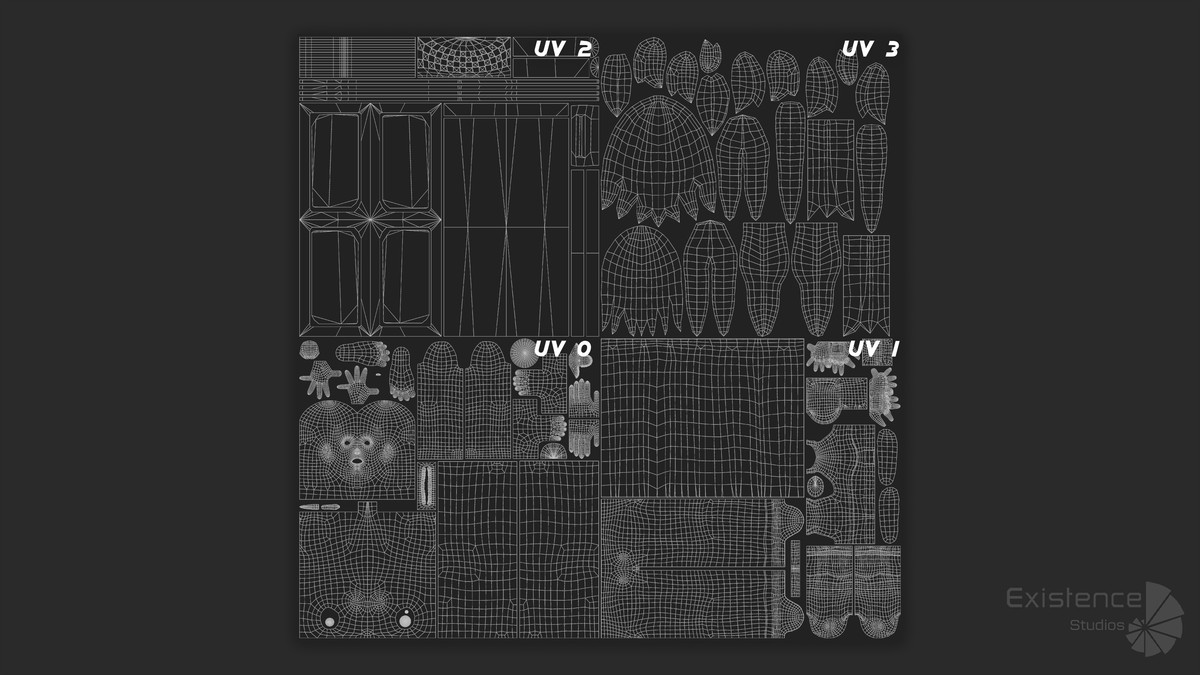 Shield Guardian Avelyn - Stylized Warrior Girl