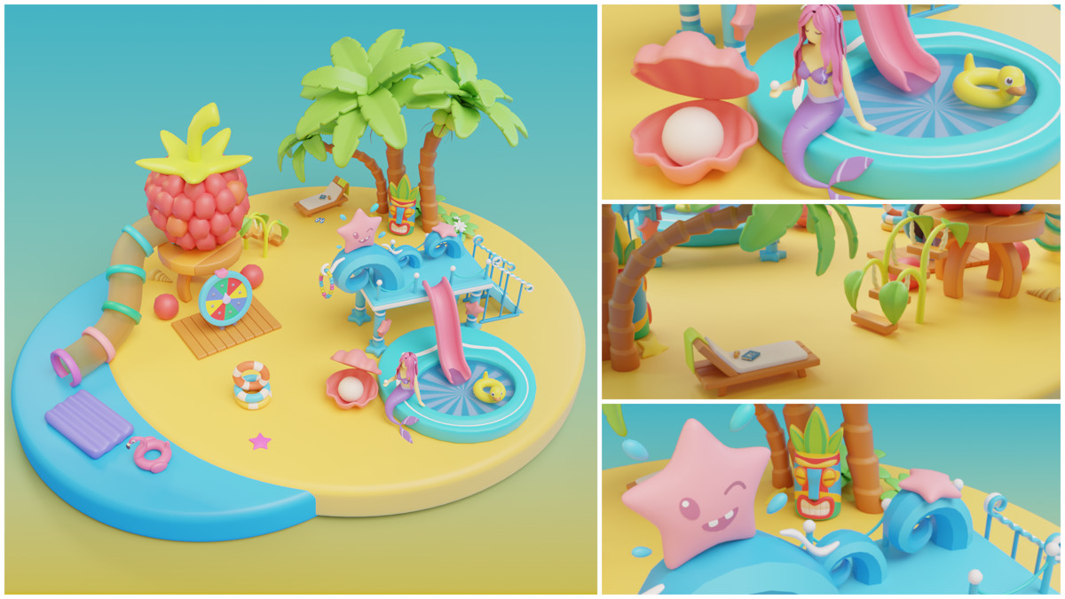 Cozy Summer Beach Pack