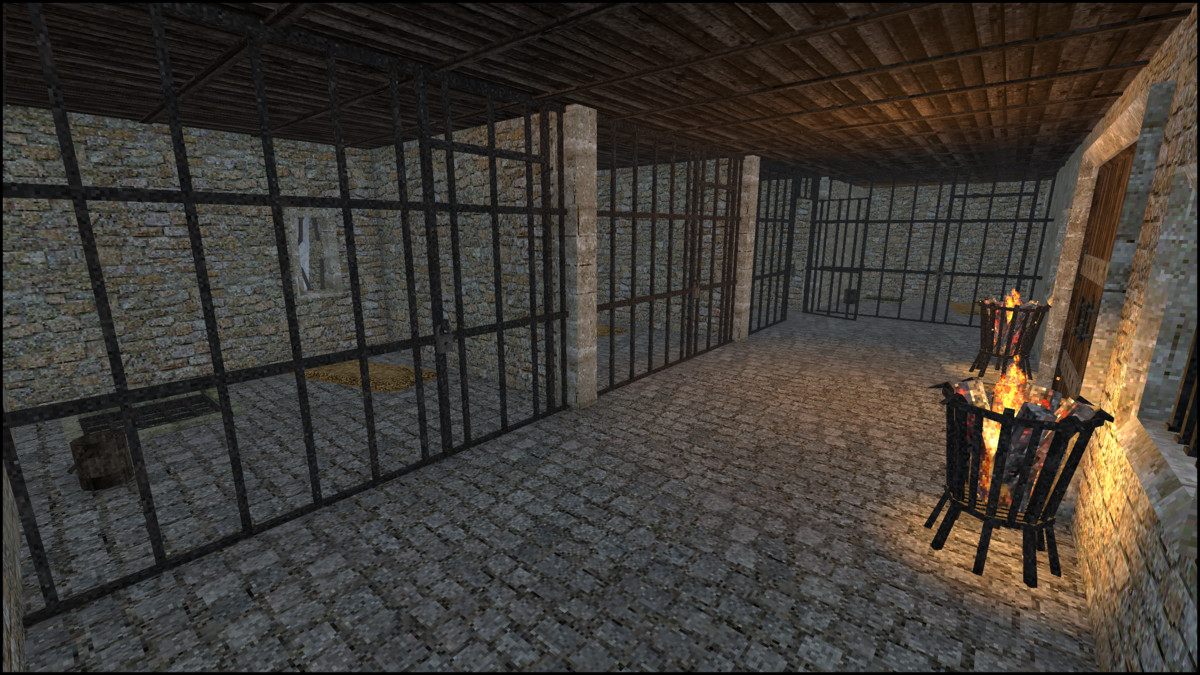 Cold Fortress - Retro Style Modular Environment Pack