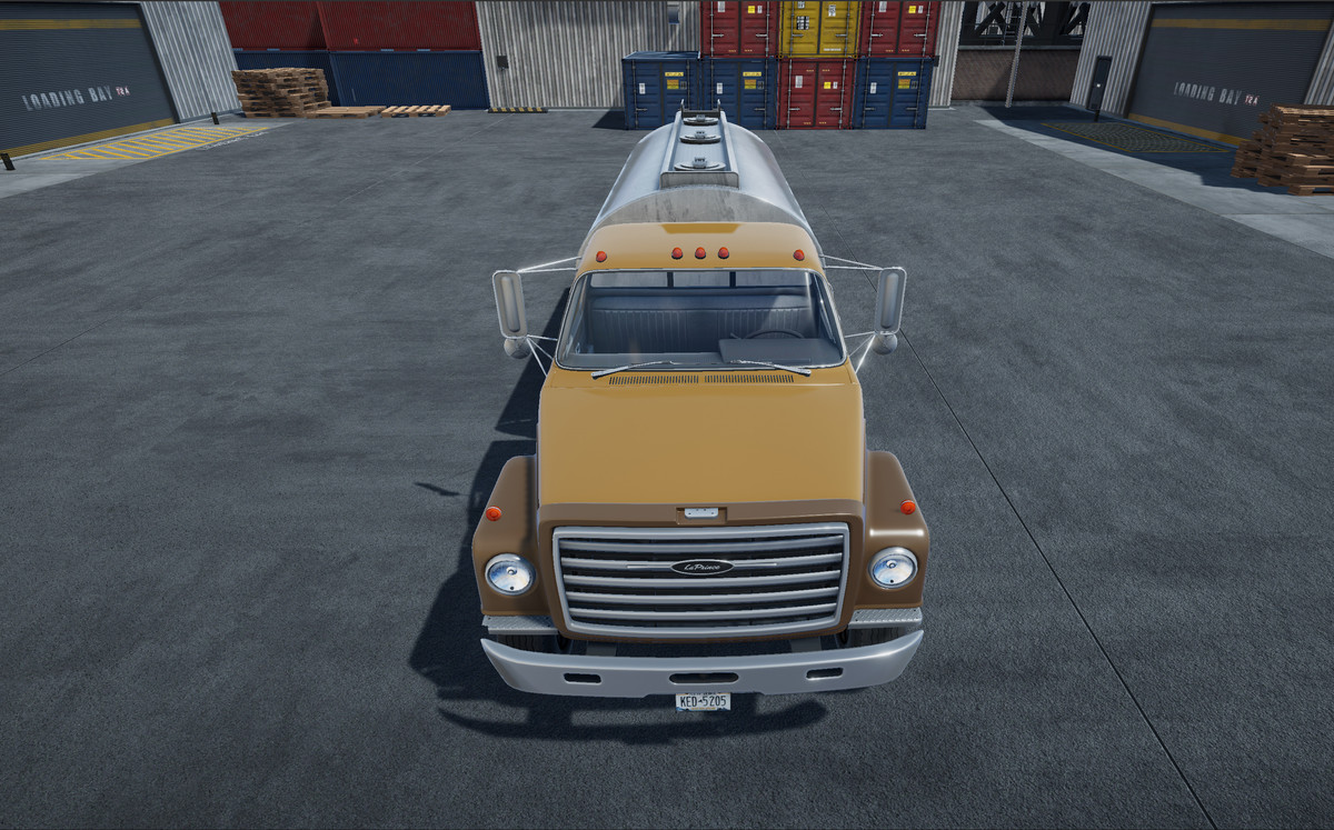 80s tanker truck