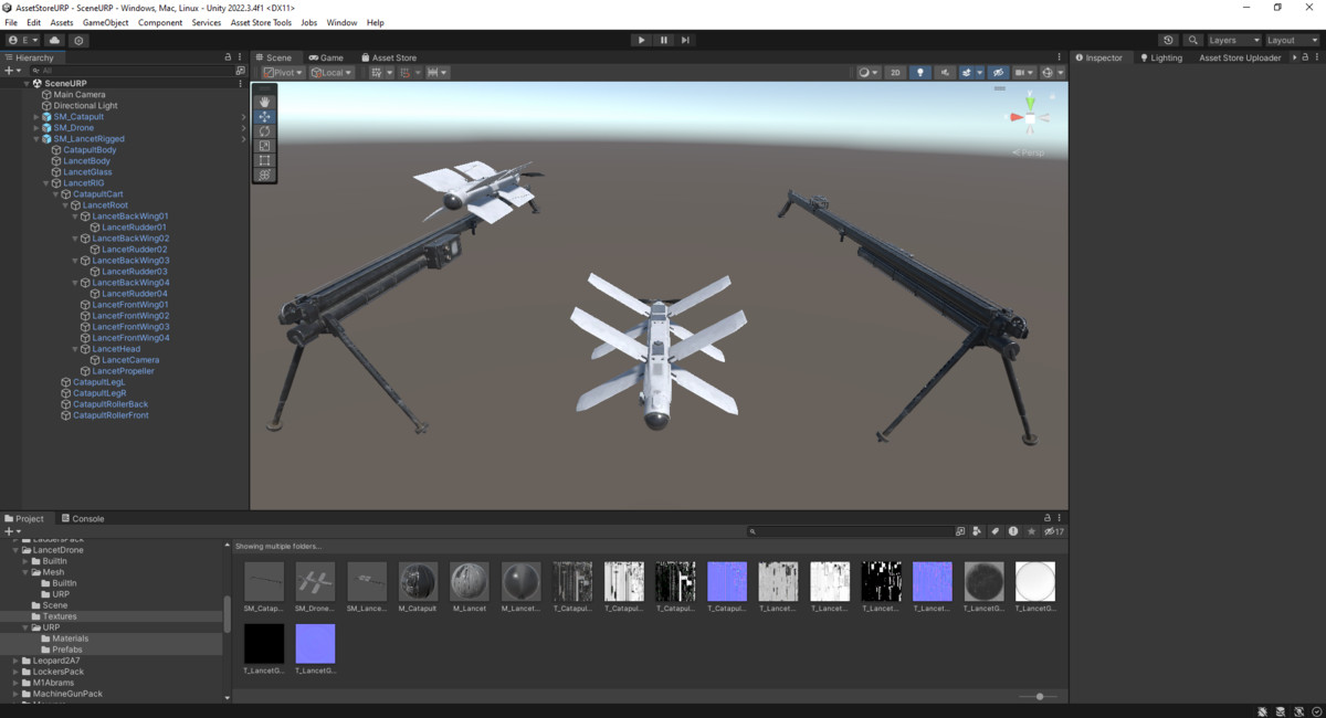 Drone Lancet 3 UAV Rigged