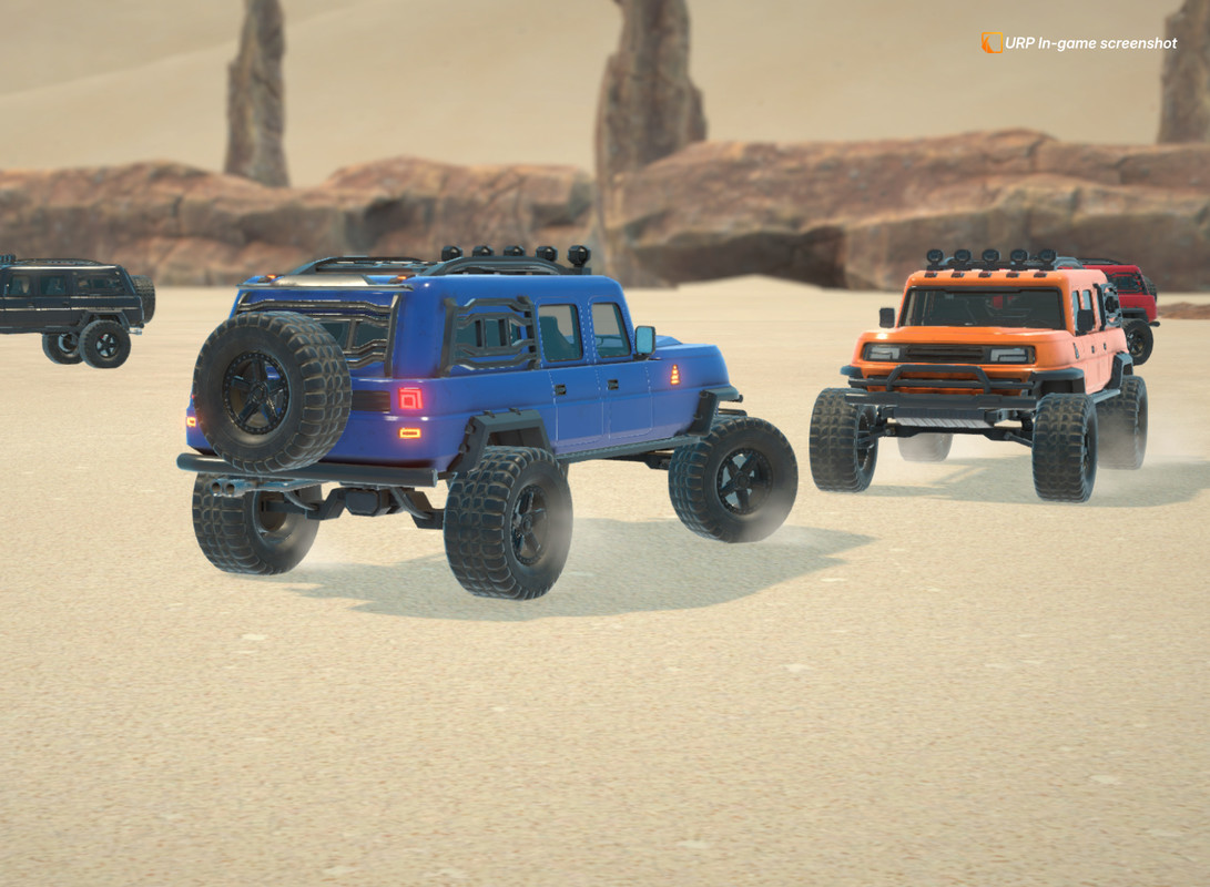 Adventure 4x4 - Heavy Duty Off-Road SUV Vehicle Physics