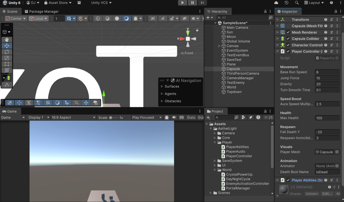 AethelLight Advanced Game Systems