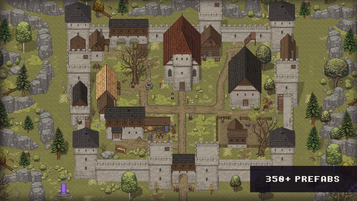 Pixel World - Castles and Dungeons
