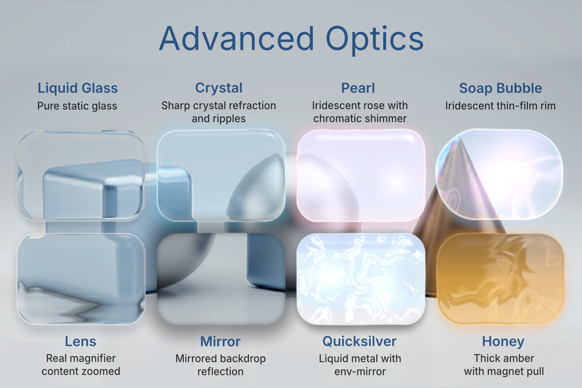 Ya.LivingGlass - UIToolkit Liquid Glass / Blur / Water / Gradient / Shadow