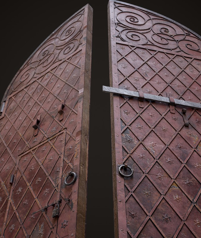Five Old Doors