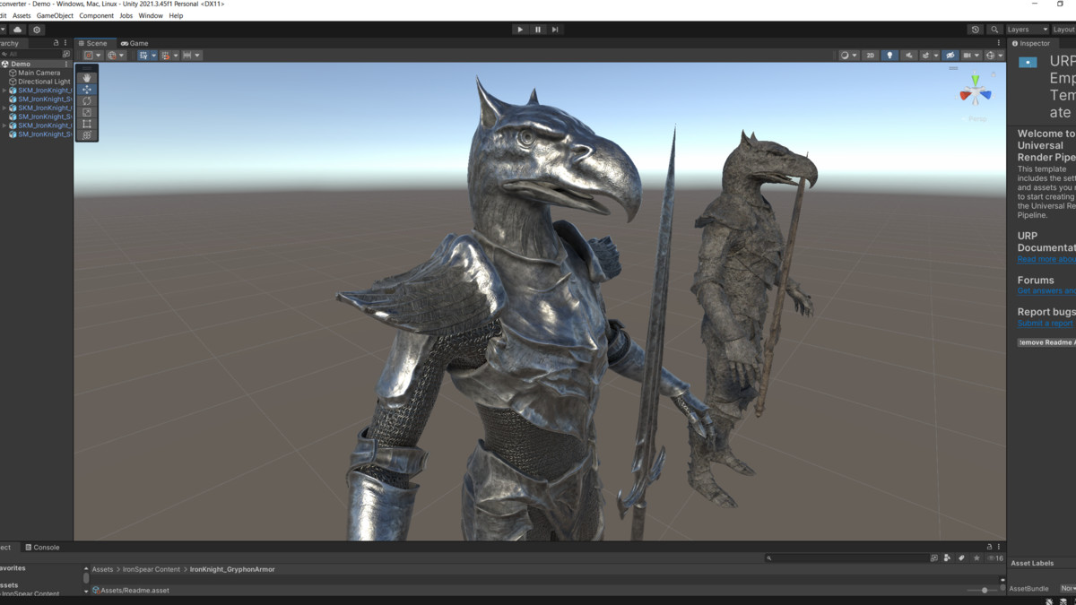 Iron Knight Gryphon Armor