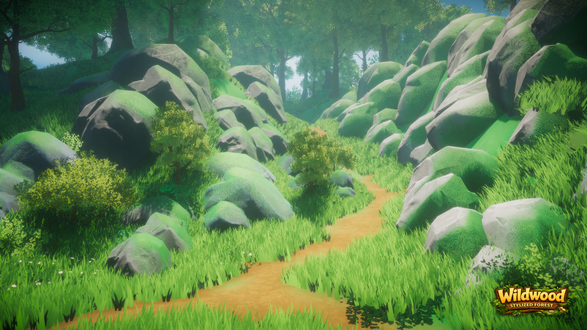 Wildwood: Stylized Forest (Stylized Nature, Stylized Forest, Nature, Biome)