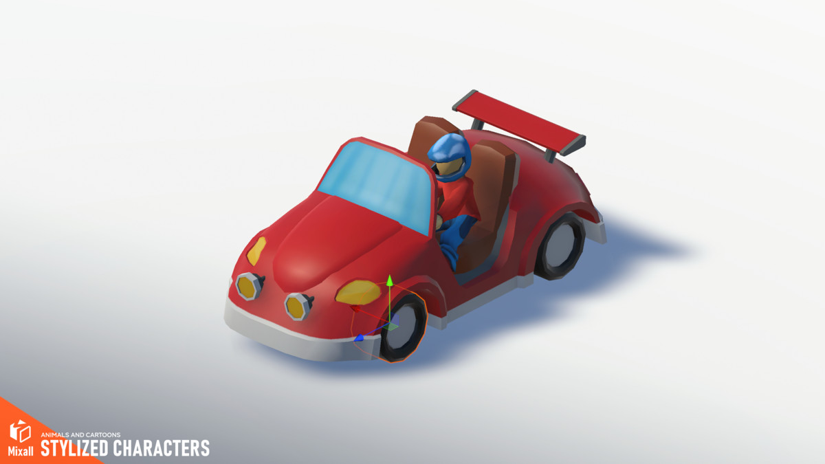 Stylized characters - animals and cartoons