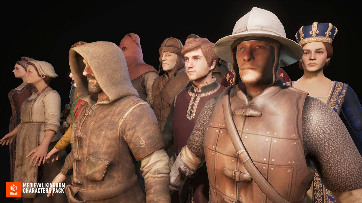 Medieval Kingdom Characters Pack