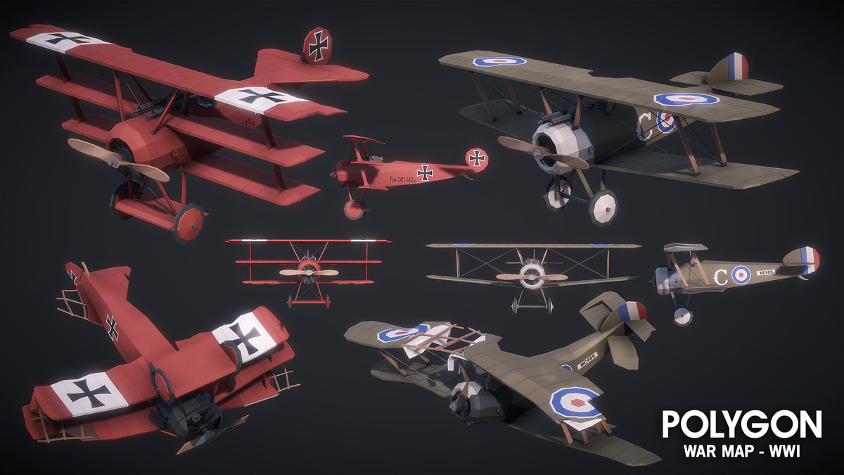 Value Bundle – POLYGON War Pack and WWI Map
