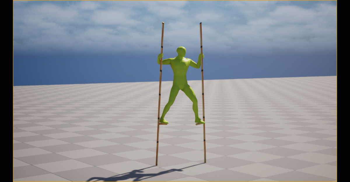 Bamboo Stick Locomotion Pack