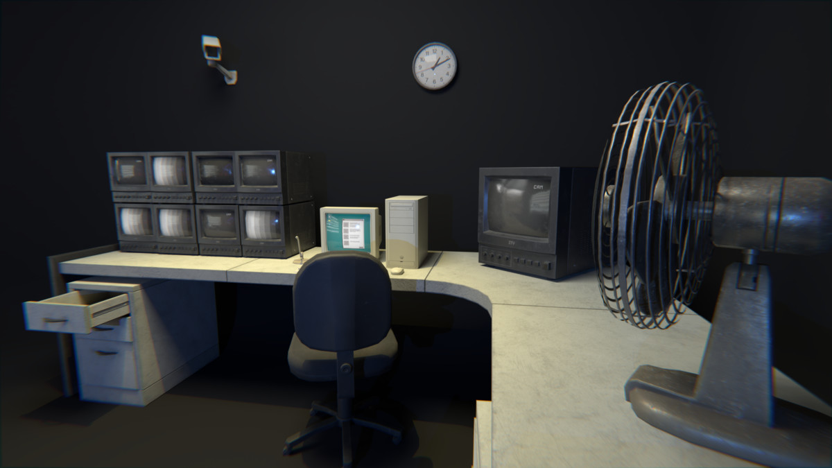Security Room Props