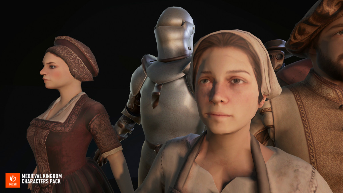 Medieval Kingdom Characters Pack