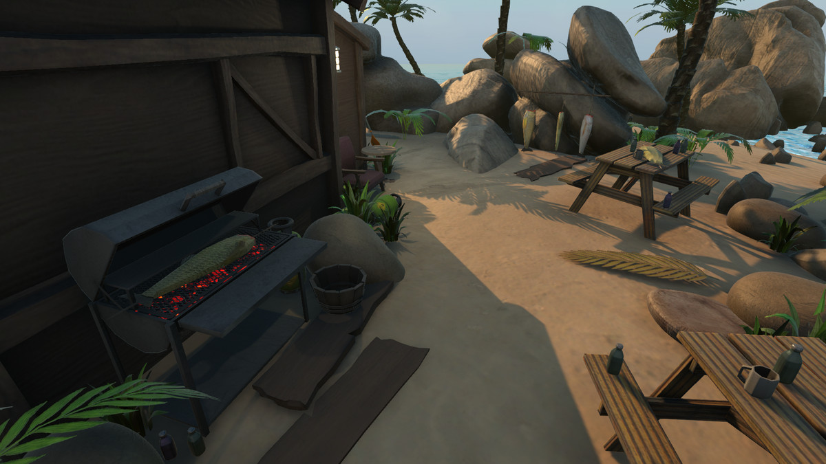 Realistic Beachfront Small Cabin Asset Package