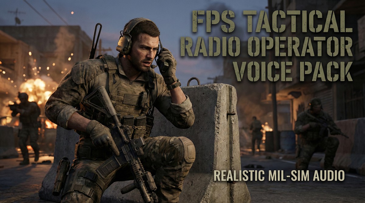 FPS Tactical Radio Operator Voice Pack