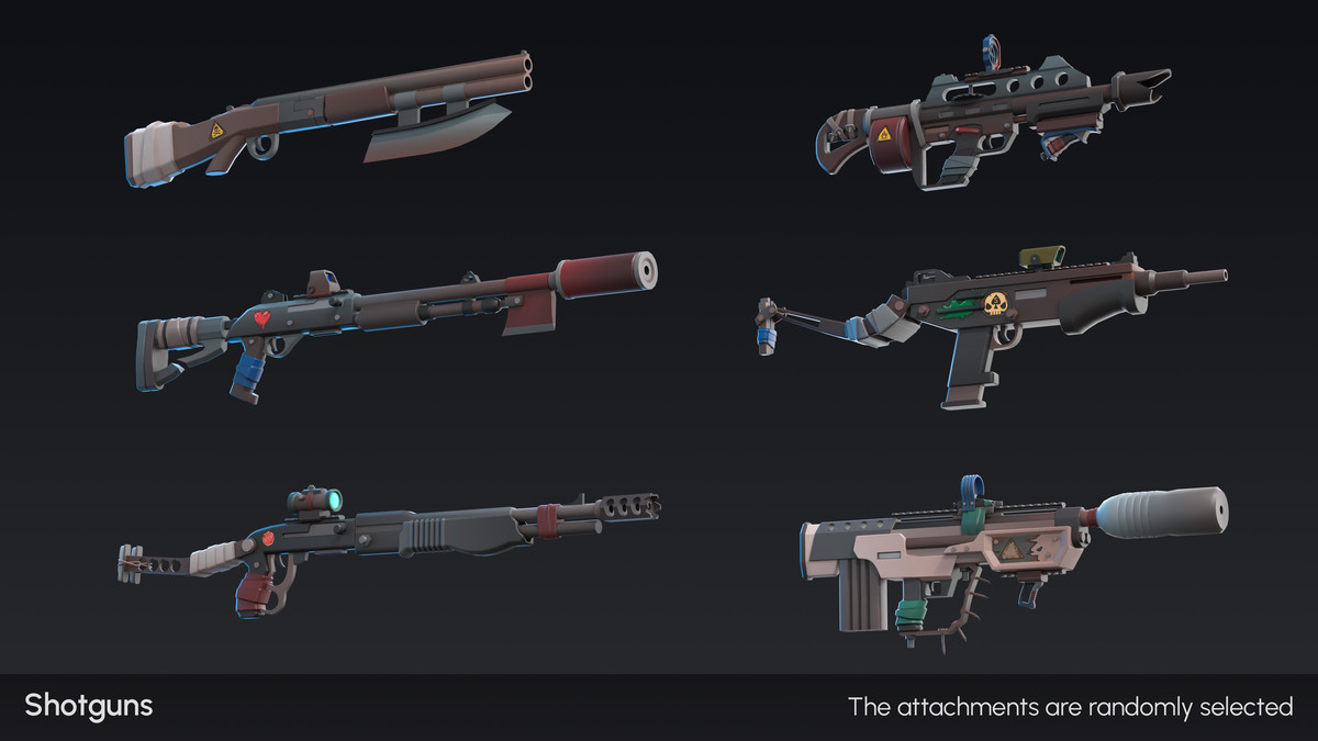 Apocalypse Weapons - Low Poly 3D Models Pack