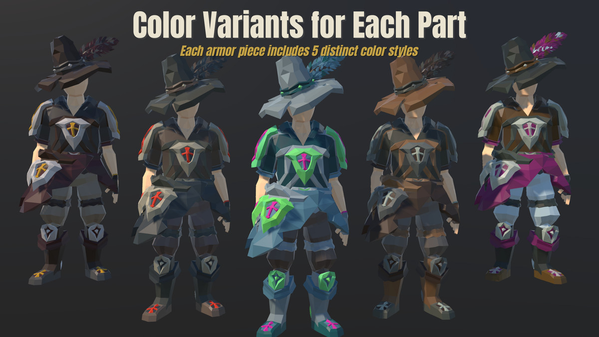 GanzSe Modular Character Pack Vol.1