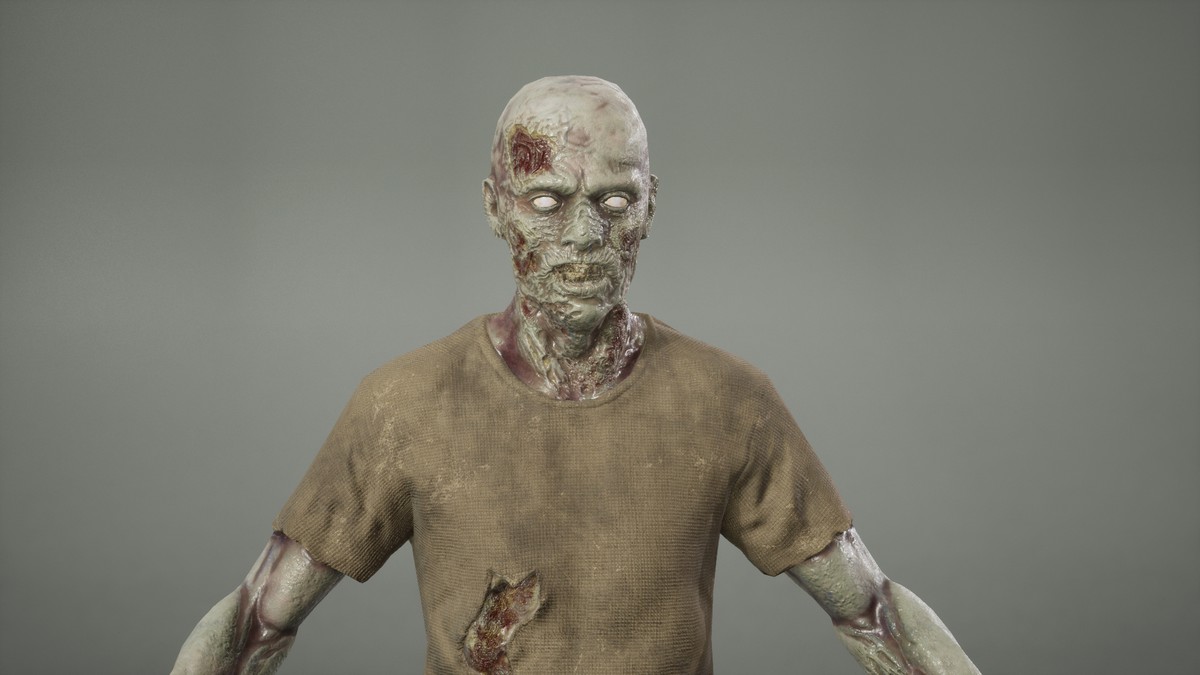 Zombie man