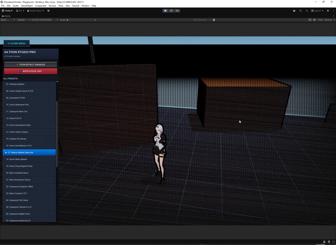AA Toon Studio Pro — Stylized Post Processing & Toon Shader System