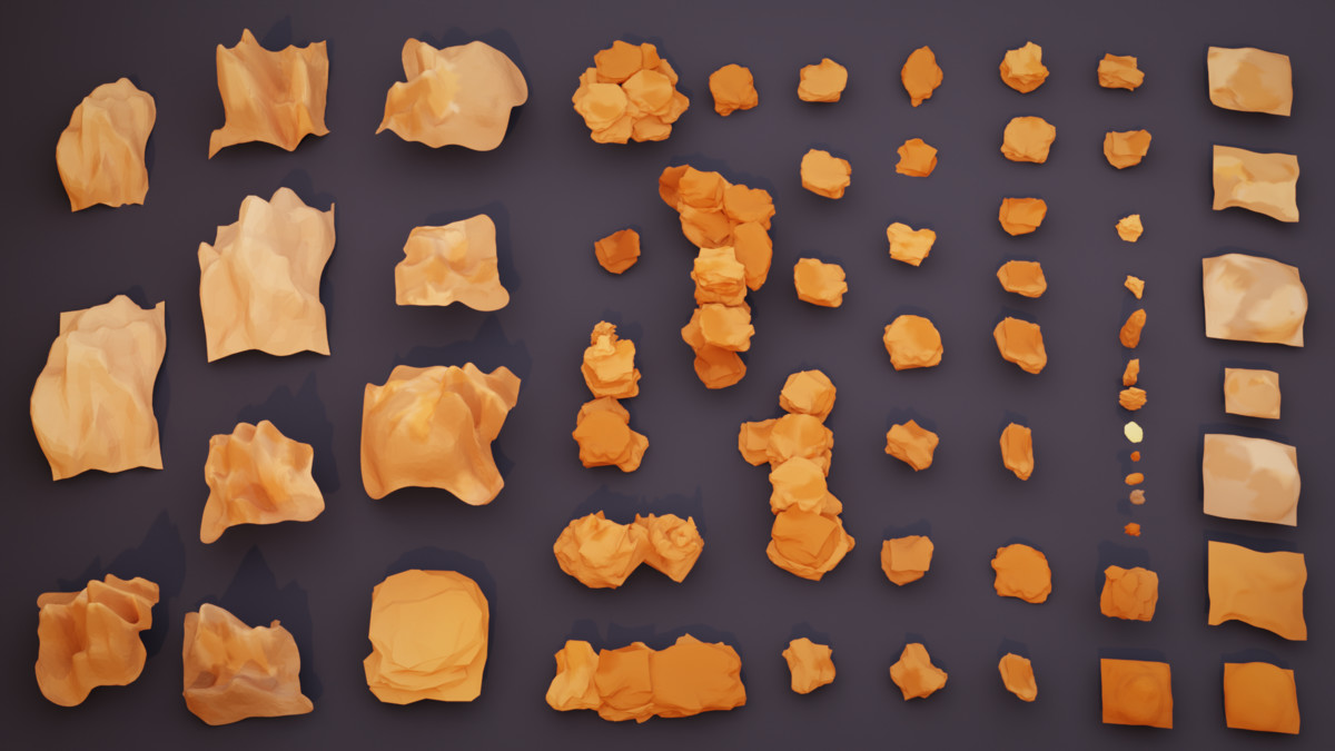 Low Poly Wild West Train Pack