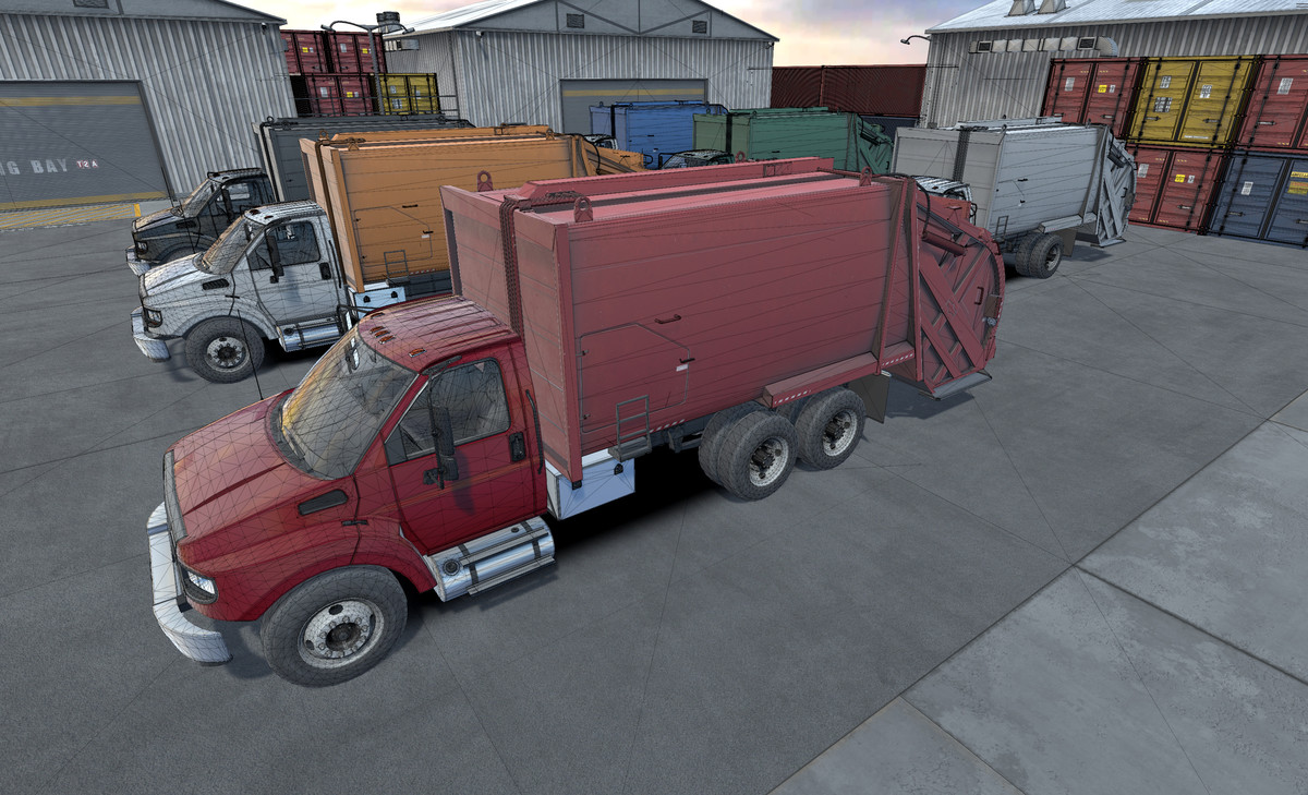 Refuse truck
