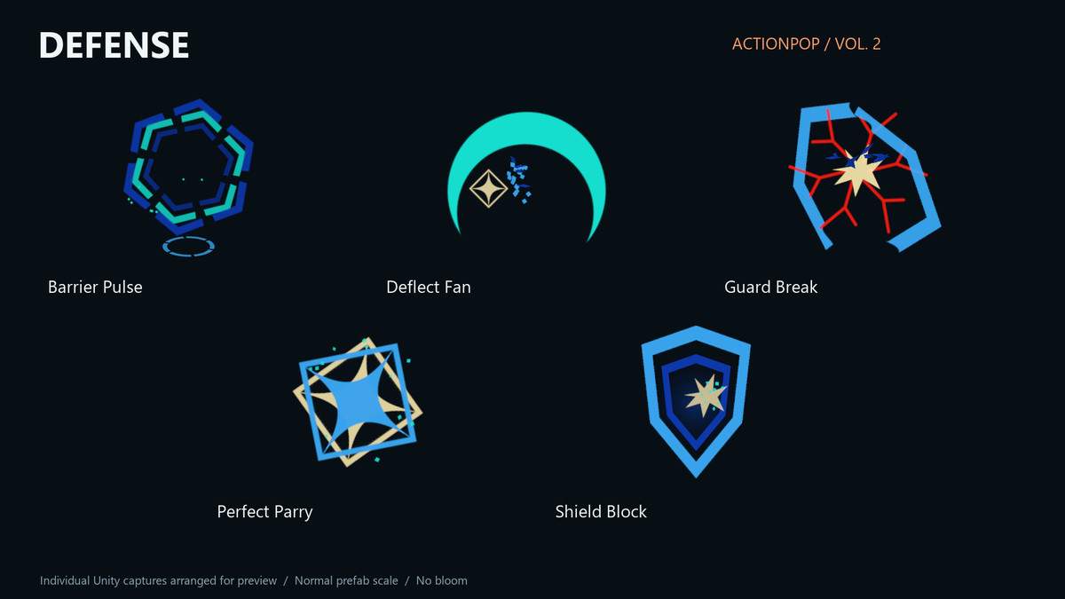 ActionPop – Stylized Gameplay VFX Pack Vol. 2