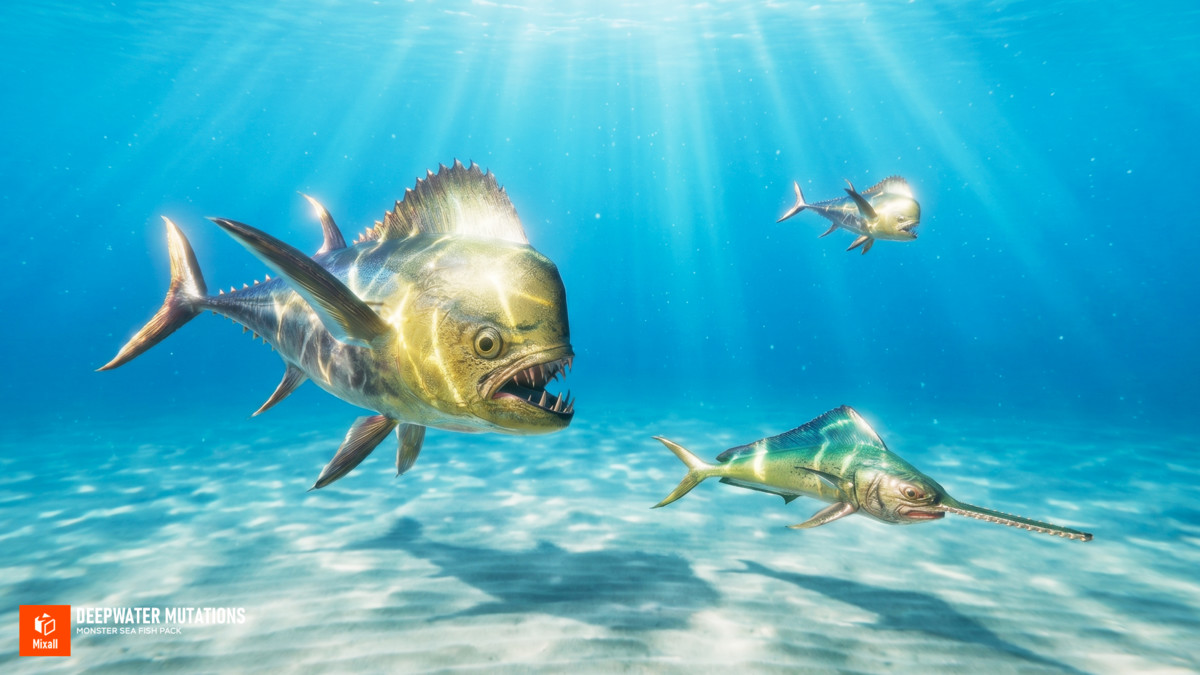 Deepwater Mutations - Monster Sea Fish Pack