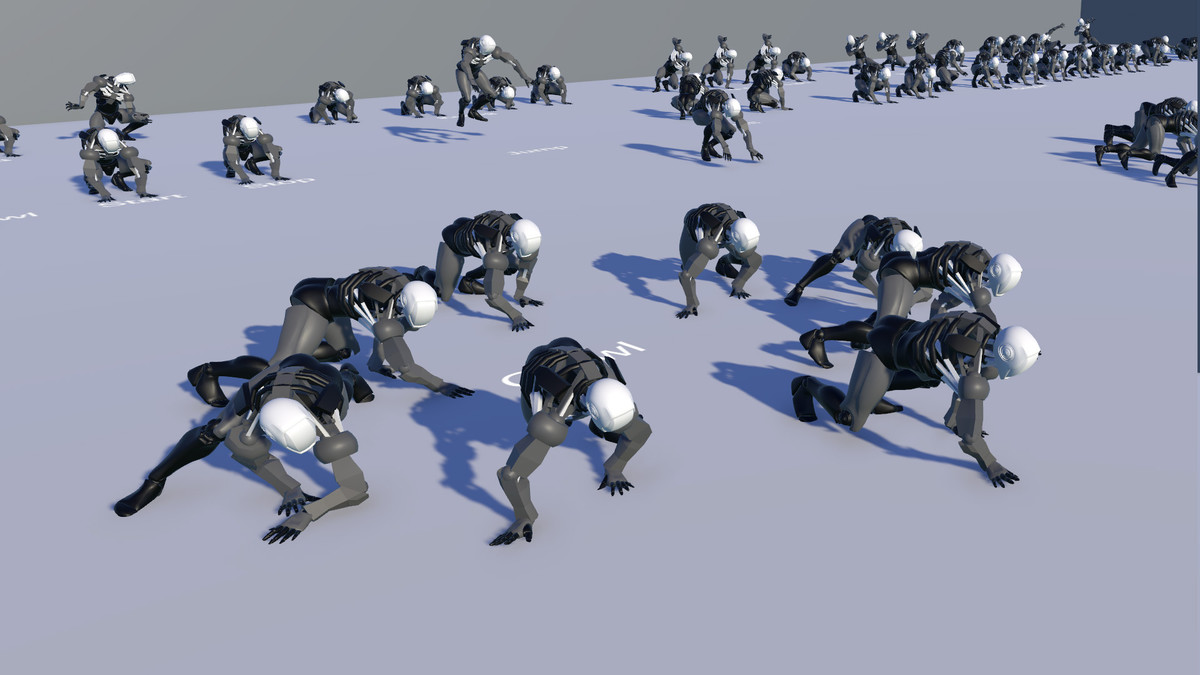Crawling Ghoul Animations