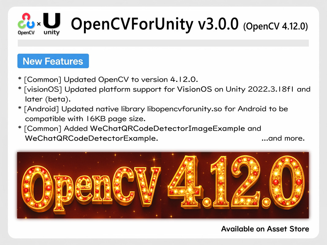 OpenCV for Unity