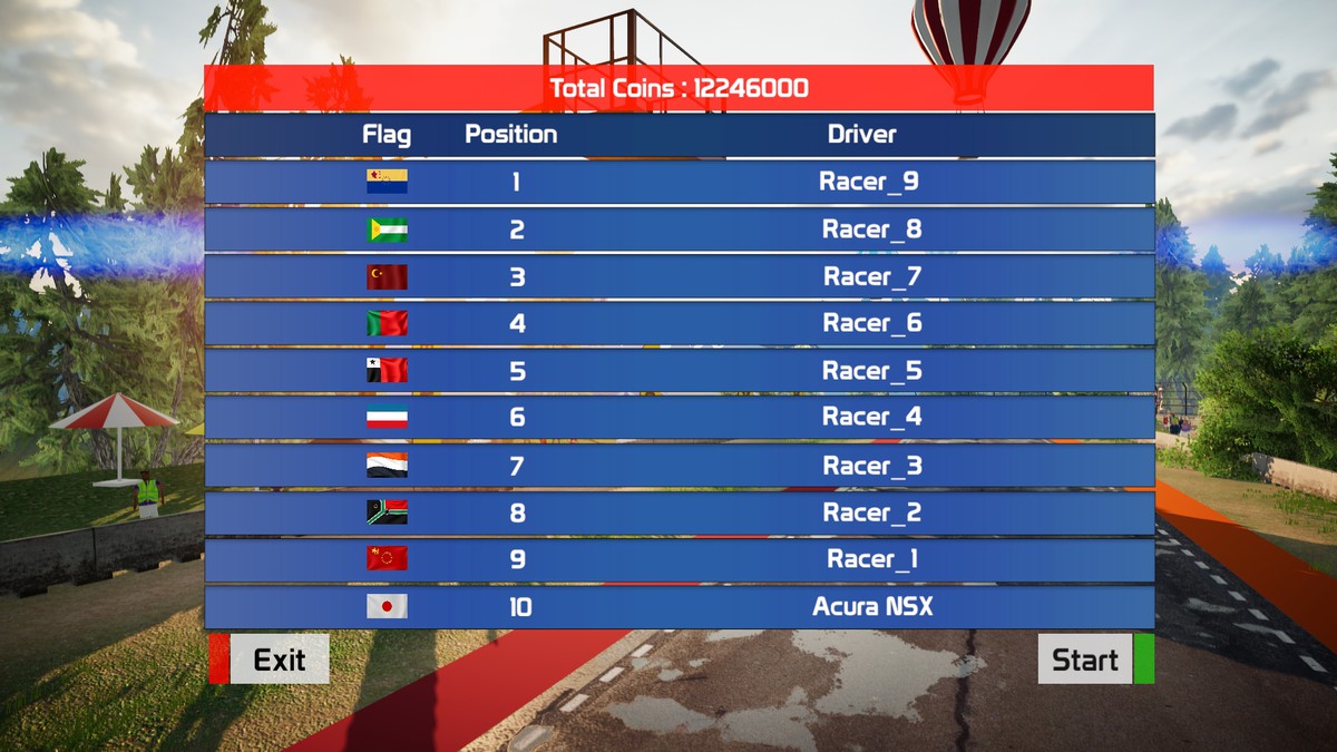 Complete Racing Game 2 (Mega Game)