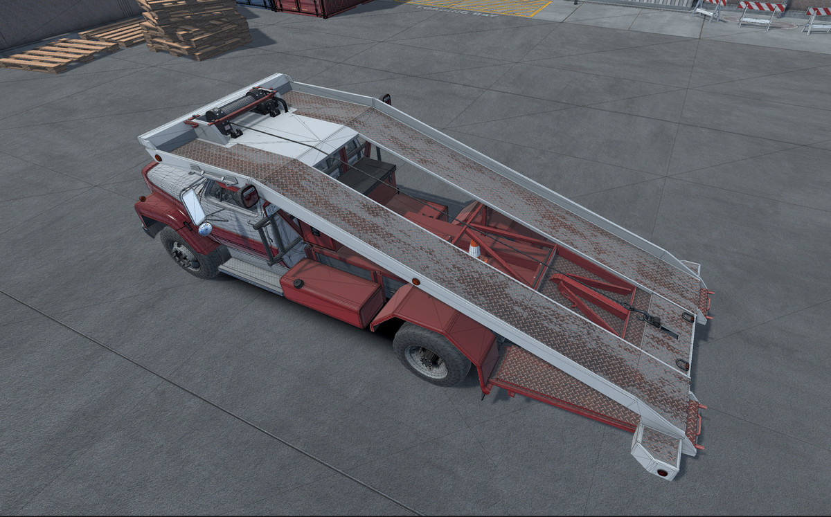 80s Hauler Tow truck