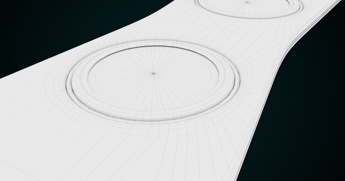 Sci-Fi Hoverboard 1 URP HDRP Textures