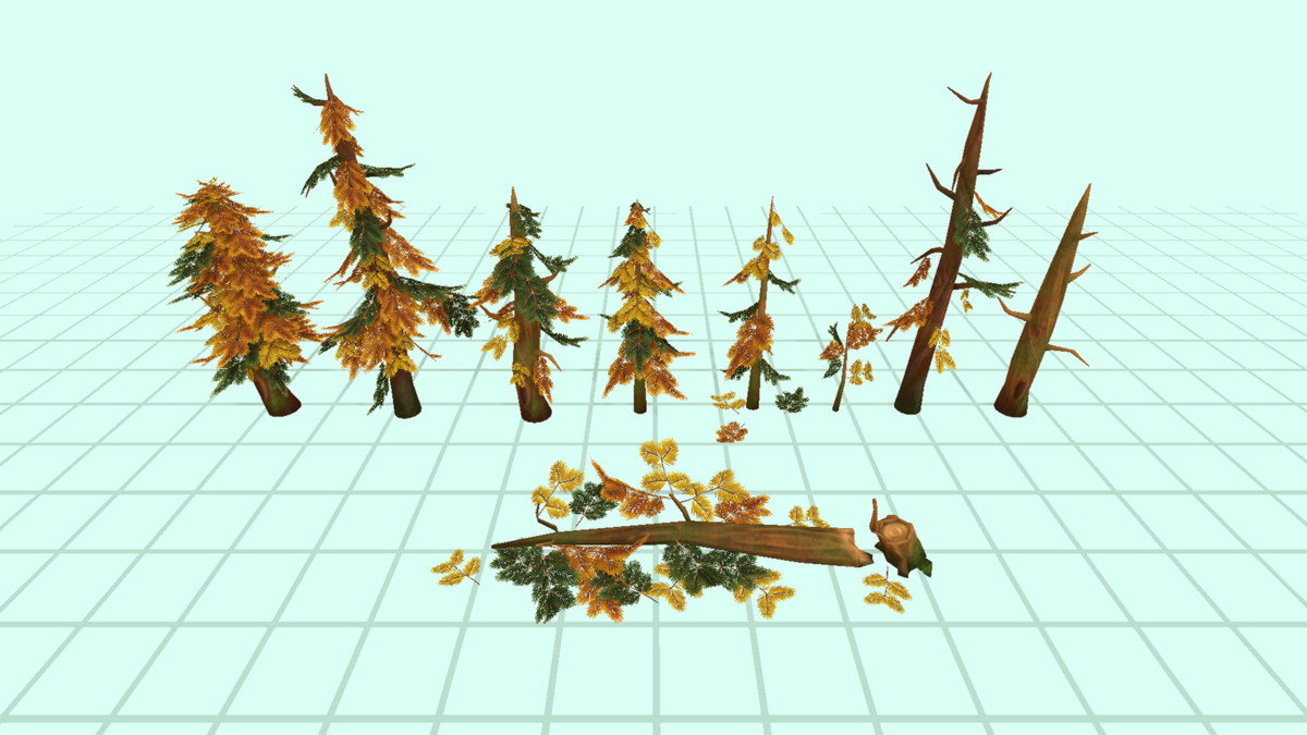Village Life - Stylized Meadow & Forest Props