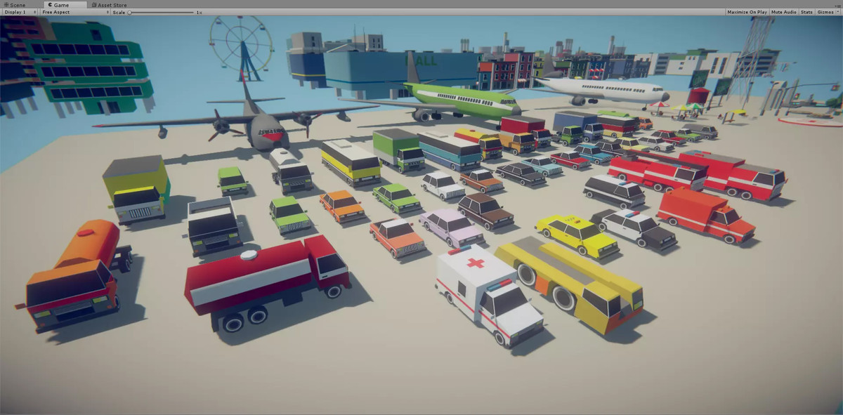 Mobile city pack (URP)
