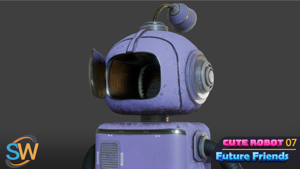 Cute Robot 07 – Future Friends