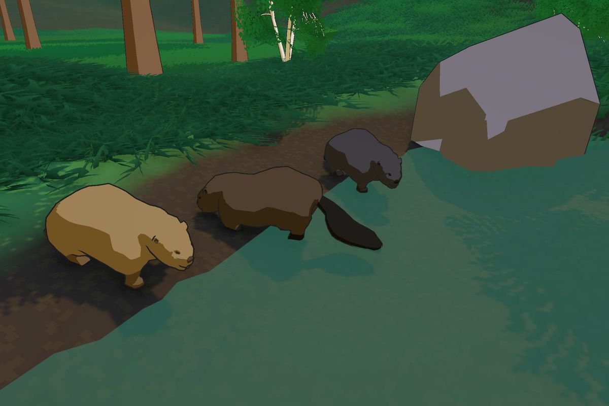 Animated Forest Animals Pack - Low poly stylized models
