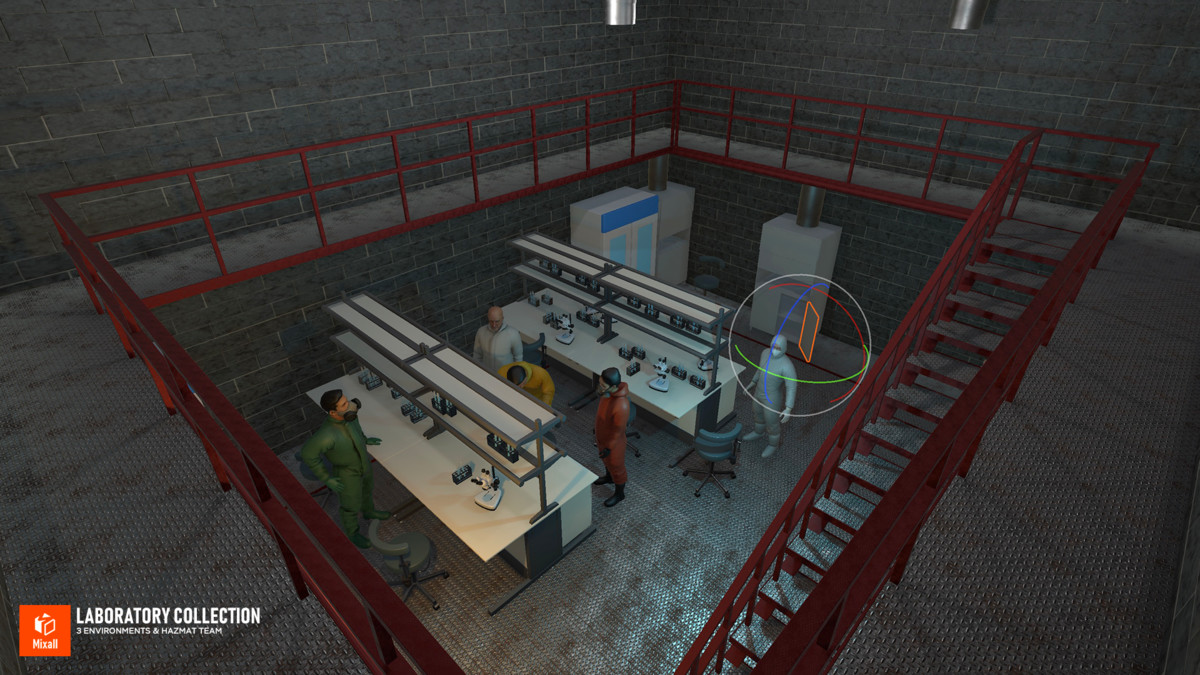 Laboratory Collection - 3 Environments & Hazmat Team