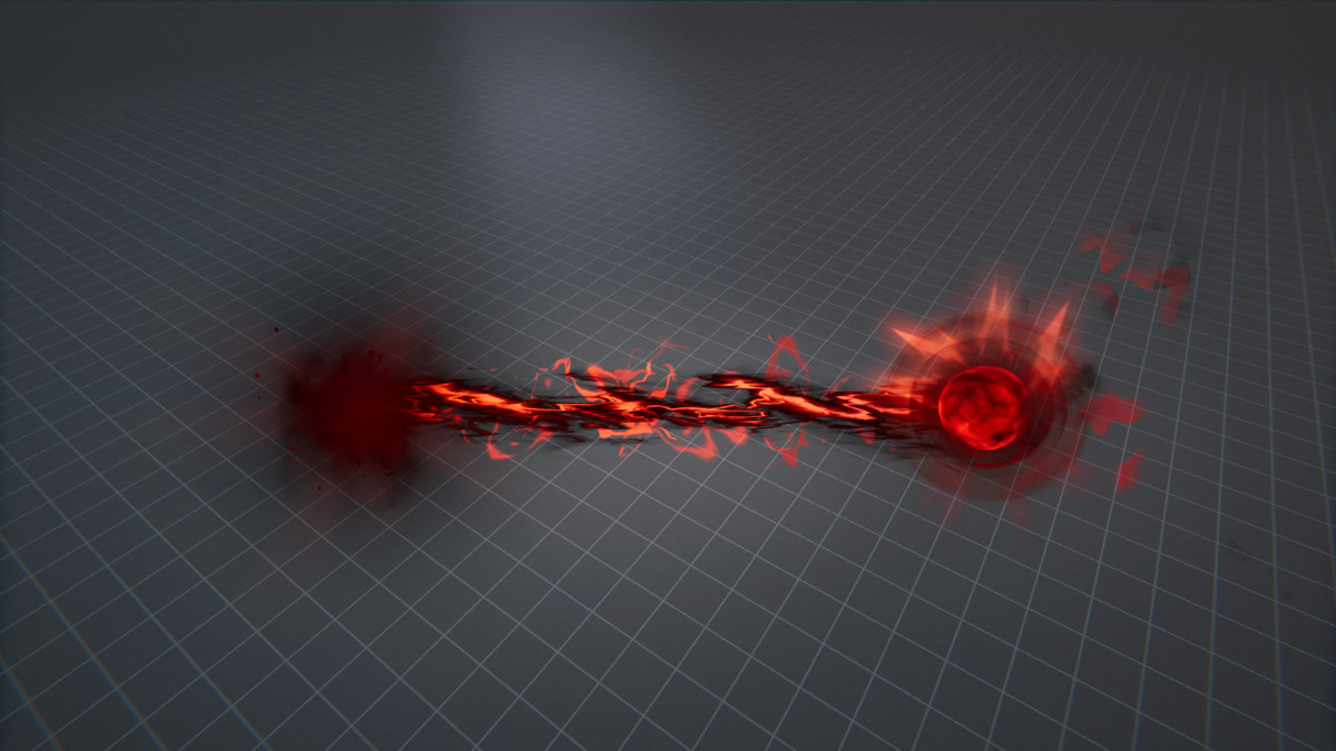 Stylized Laser Beam Attacks - 39 VFX