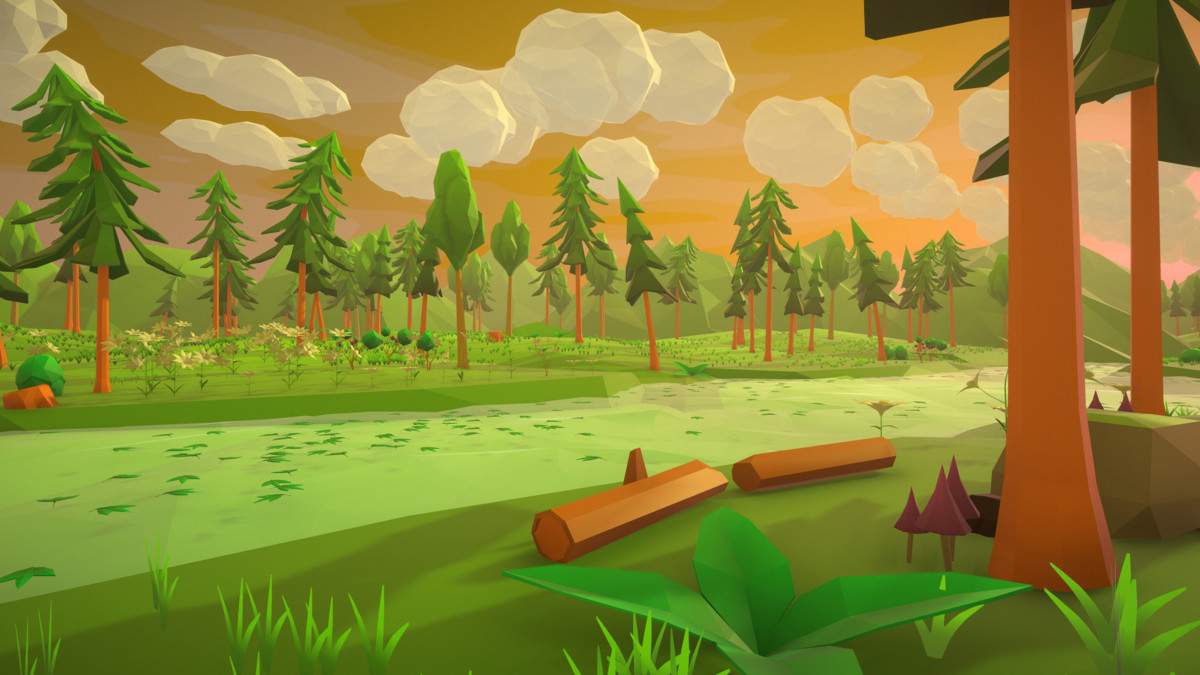 LowPoly Stylized Forest Essentials