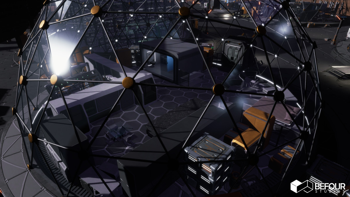Orbital Base Environment (Sci-Fi Space)