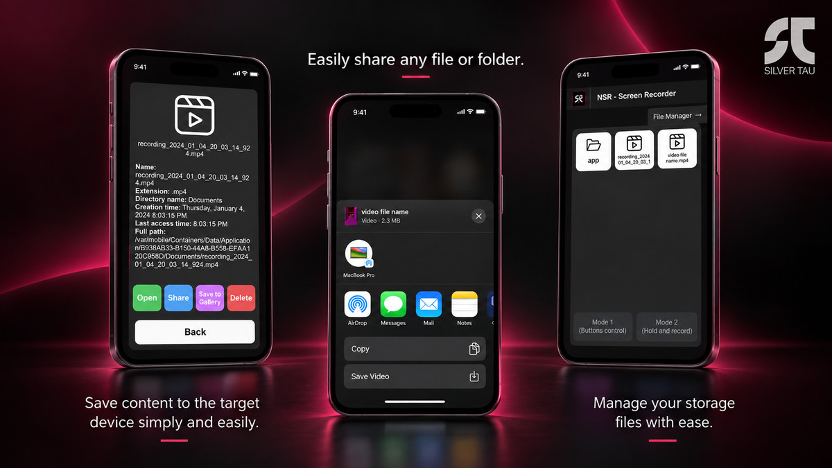 NSR - Screen Recorder - Cross-Platform Video Capture