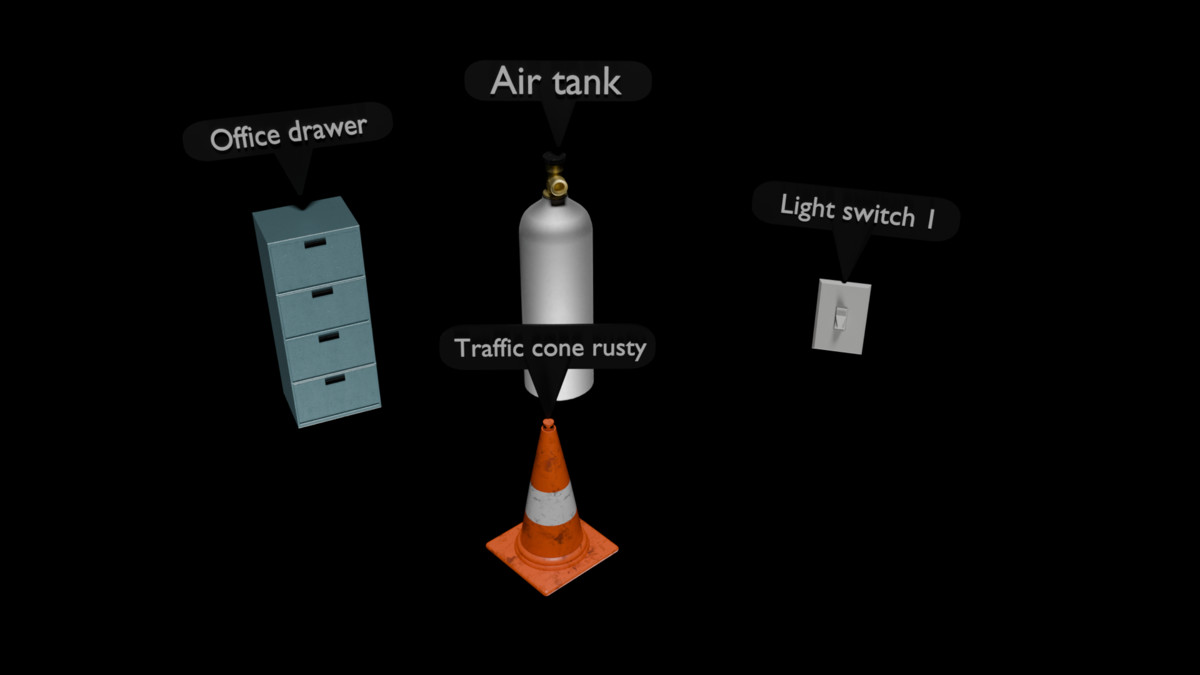 100+ realistic MEGA props pack