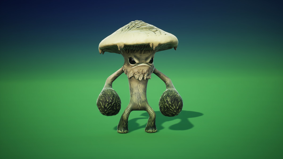 Toadstool Character
