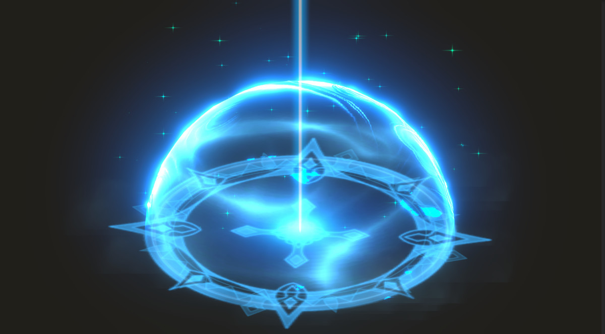 Game VFX - Dome Barrier Impact