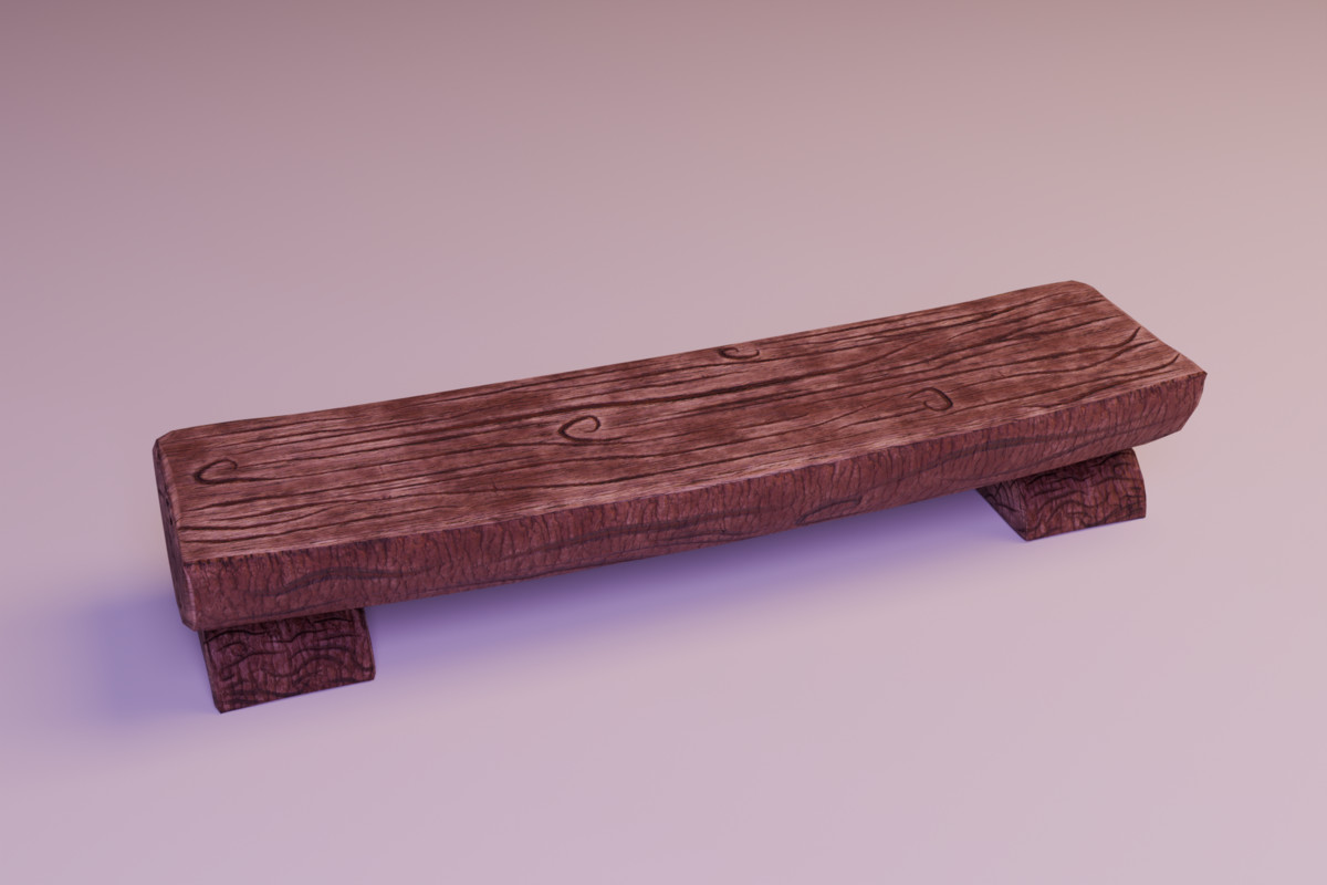 Wooden Bench Mini Pack