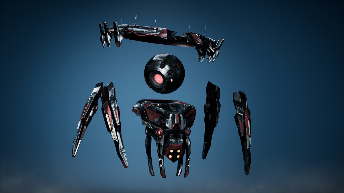 Sci-Fi Mecha Station